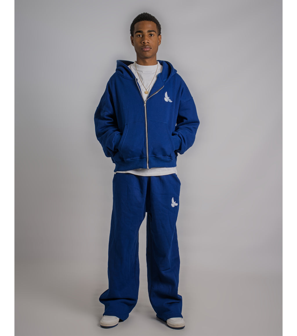 Blue Emmoh Sweatpants